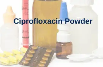 What is the correct dosage for Ciprofloxacin Powder?